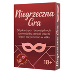 Niegrzeczna gra - 50 pikantnych zadań erotyczna gra planszowa dla par