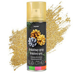 Złoty brokat w sprayu dekoracyjny 100ml KA6067