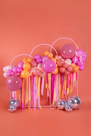 Balony brzoskwiniowe pastelowe Pastel Peach 30 cm 12 cali Strong 10 sztuk SB14P-075-10x