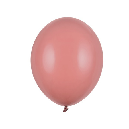 Balony Strong Pastel Wild Rose Dzika Róża 27cm 10 sztuk SB12P-081AN-10x