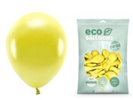 Balony Eco 26cm metalizowane żółte 100 sztuk ECO26M-084-100x