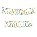 Baner komunijny Komunia Święta 350cm 1 sztuka 619716