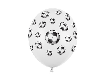 Balony Piłki nożne 30cm 6 sztuk SB14P-116-008-6