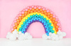 Balony Rainbow 30cm pastelowe fioletowe 100 sztuk RB30P-014