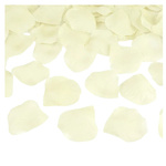 Płatki Róż dekoracyjne kremowe 100 sztuk PLRD100-079