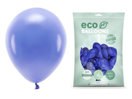 Balony Eco 26cm pastelowe ultramaryna 100 sztuk ECO26P-072-100x