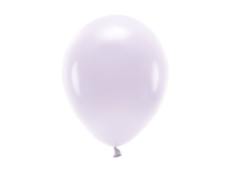 Balony Eco 26cm pastelowe jasny liliowy 10 sztuk ECO26P-004J-10