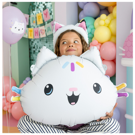 Balon Łakotek Koci Domek Gabi 67x43 cm foliowy 1 sztuka FB323