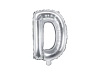 Balony DZIEN MATKI napis foliowe srebrne 35cm FB2M-DZIEN-MATKI-018