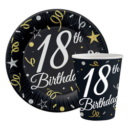 Zestaw talerzyków i kubeczków na 18 urodziny zes-18-3
