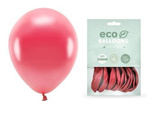 Balony Eco 30cm metalizowane jasnoczerwone 10 sztuk ECO30M-007J-10