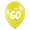 Balony na 60 urodziny kolorowe 3 sztuki KB2037-60-9944