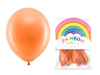 Balony Rainbow 23cm pastelowe pomarańczowe 10 sztuk RB23P-005-10