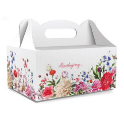 Pudełka na ciasto weselne Dziękujemy 10 sztuk CS06-10x