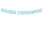 Baner urodzinowy Happy Birthday niebieski 175cm 1szt. GRL57-001J