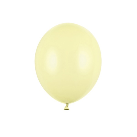 Balony żółte jasne pastelowe 23cm 9 cali Strong 100 sztuk SB10P-084J-100x