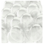 Balony przezroczyste bezbarwne 27cm 20 sztuk SB12C-099-20x