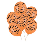 Balony na Halloween Nietoperze 30cm 6 sztuk SB14P-130-005-6