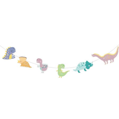 Balony Dinozaury girlanda zestaw urodzinowy zes-DINO9