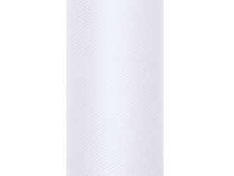 Tiul dekoracyjny biały 15cm x 9m 10 rolek TIU15-008-BOX