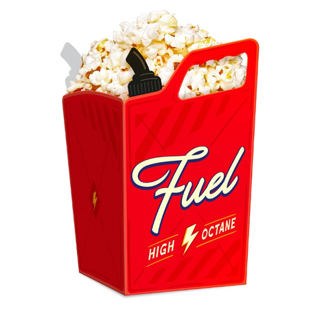 Pudełka na popcorn słodycze Wyścigówki 6 sztuk 168998