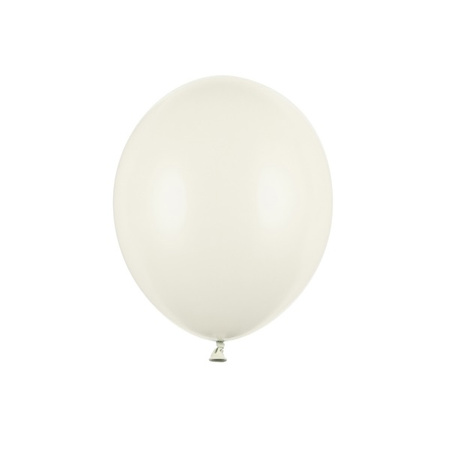 Balony kremowe pastelowe ecru 12 cm 5 cali Strong 100 sztuk SB5P-079J-100x