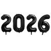 Balony foliowe 2026 czarne 100cm FB1M-2026-010