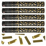 Tuby strzelające złote konfetti 40cm 5 sztuk TUKM40-019-5x