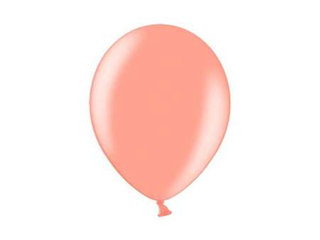 Balony na 50 urodziny różowe złoto zestaw słupki girlanda 22 sztuki A17