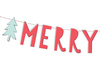 Baner świąteczny Merry Xmas 120cm 1szt. GRL54