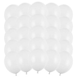Balony białe pastelowe 12cm 5 cali Strong 25 sztuk SB5P-008-25x
