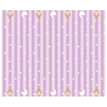 Obrus papierowy Koci Domek Gabi 180x120 cm 1 sztuka OBP9