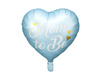 Balon foliowy Mom to Be 35cm niebieski1 sztuka FB92-001