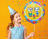 Balon Kicia Kocia i Pacek okrągły foliowy 36cm Godan 1 sztuka FG-OKKP