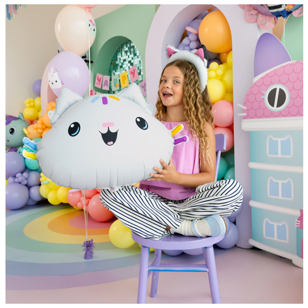 Balon Łakotek Koci Domek Gabi 67x43 cm foliowy 1 sztuka FB323