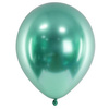 Balony butelkowa zieleń Glossy 30 cm lateksowe10 sztuk CHB1-012B-10