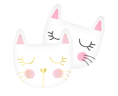 Kubeczki talerzyki serwetki Kotki papierowe zestaw zes-KOT8