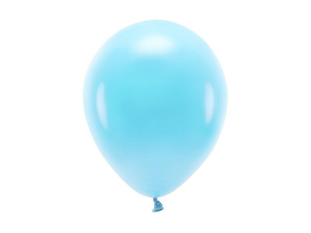 Balony Eco 26cm pastelowe jasny niebieski 10 sztuk ECO26P-001J-10