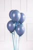 Balony pastelowy granat Pastel Navy Blue 30 cm 12 cali 10 sztuk SB14P-074-10x