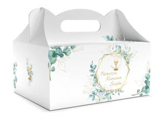 Pudełka na ciasto komunijne Pierwsza Komunia Święta 10 sztuk PK25-10x