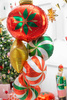 Balon foliowy Cukierek 35cm zielony 1 sztuka FB107-012