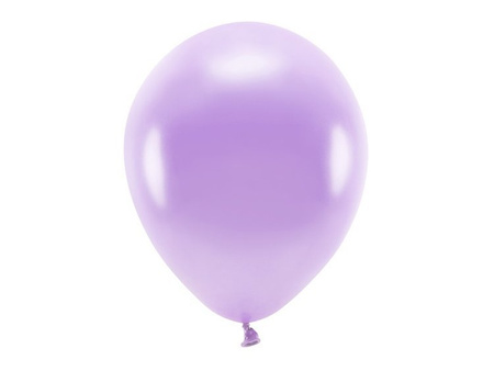 Balony Eco 30cm metalizowane lawenda 100 sztuk  ECO30M-002-100x