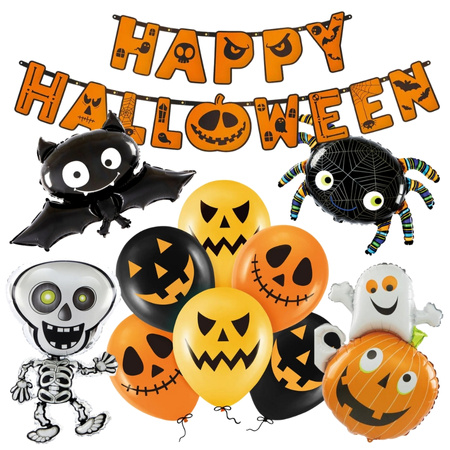 Balony girlanda Halloween dekoracje ozdoby zestaw zes-HAL6
