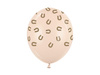 Balony z nadrukiem podkowy alabastrowe 30cm 6 sztuk SB14P-344-022-6