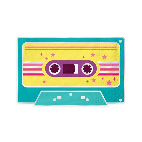 Serwetki papierowe Retro Disco 33x21cm 10 sztuk 156735