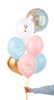 Balony kolorowe BOY OR GIRL Baby Shower 30cm 6 sztuk SB14P-308-000-6