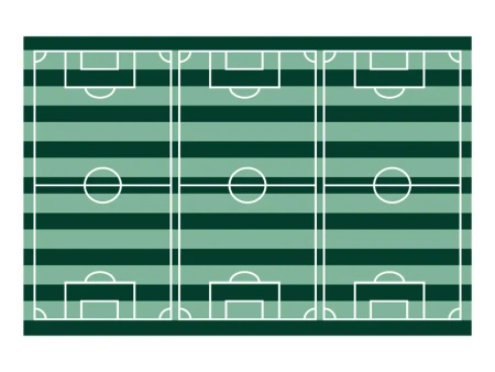Obrus foliowy Boisko piłkarskie Piłka Nożna 180x120 cm 1 sztuka OBS5