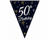 Girlanda urodzinowa flagi 50th Birthday 28x270cm GP-GF50