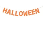 Baner Halloween pomarańczowy na Halloween 250cm 1 sztuka GRL105