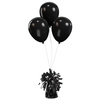 Obciążnik do balonów ciężarek czarny 130g Partydeco 1 sztuka CZ1-010